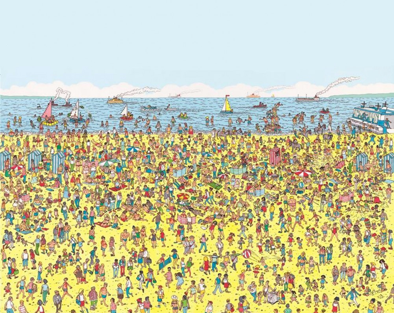 Illustration for article titled Where's Waldo Wallpaper Is the Best Work Distraction